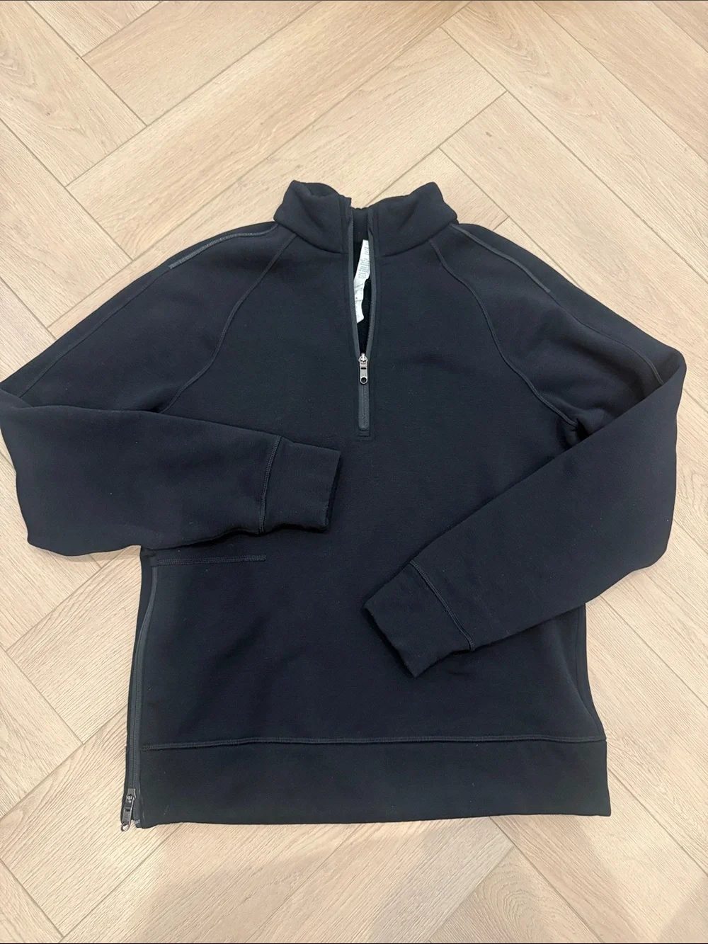 Men’s Lululemon Athletica Fleece Pull Over Quarter Zip up Size Medium